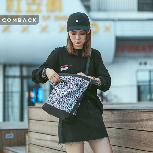 COMBACK X Popeye x yoho сильный моряк путешествовать повседневную тренд -стрит Персонализированная мужская сумка