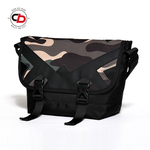 COMBACK Камуфляжная сумка через плечо подходит для мужчин и женщин, небольшая сумка для путешествий