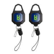 Fishing lost rope automatic retractable buckle raft fishing bait throwing spoon ID key badge retractable buckle easy-pull hanging buckle