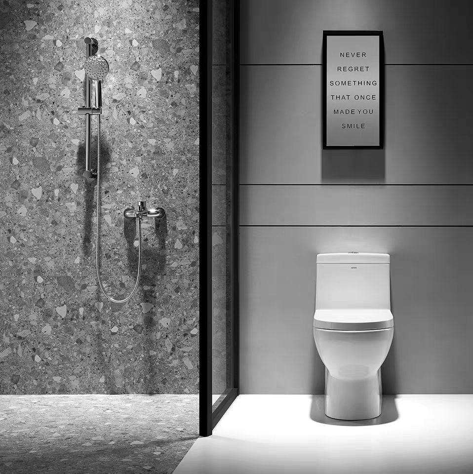 Arrow-card bathroom siphon-type toilet AB1116