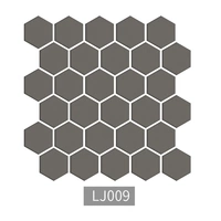 LJ009 Hexagonal Brown Grey