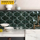 汇彩虹 Бриллиантовый фонарь ручной кирпичный кирпичный ресторан для ванной комнаты кухонная кирпичная кирпичная кирпичная фоновая фоновая стена