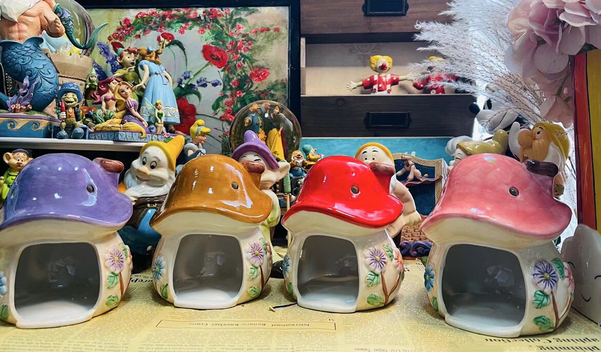 Hamster Ceramic Nest Shelter From House Gold Silk Bear Coves Mushrooms House Pricking Hedgehog Shelter Damp-proof warm house Breathable Sleeping Nest 