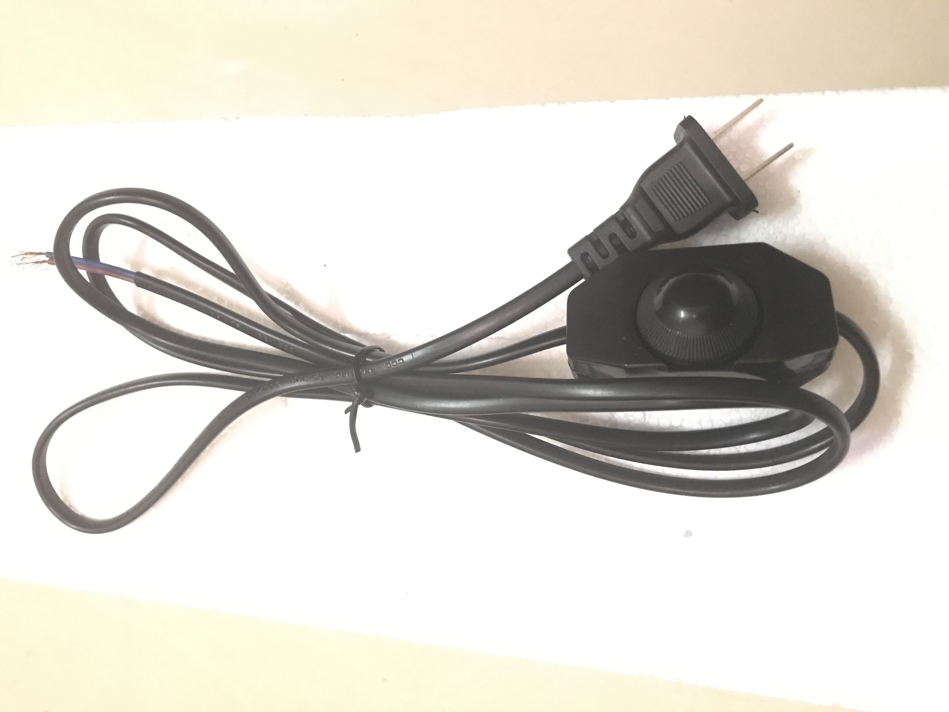 Stepless speed control switch line