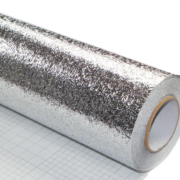 Self-adhesive thickened whole cabinet moisture-proof aluminum foil waterproof kitchen oil-proof sticker High temperature resistant household tinfoil