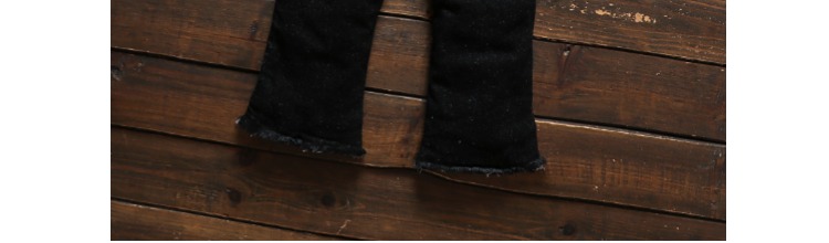 Quần áo thu đông 2018 mới cho bé gái quần jeans trẻ em cộng với quần nhung cho bé kèn quần kèn Hàn Quốc phiên bản hàn quốc quần dài bé trai