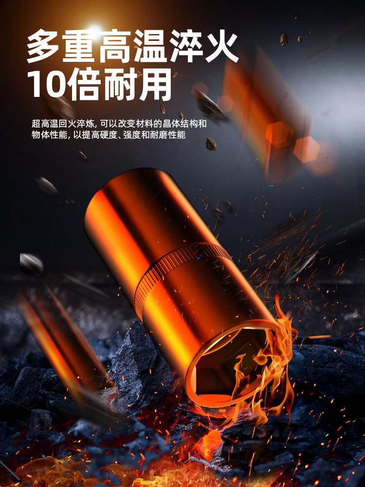 Ruide Auto Repair Tool Set Socket Wrench Ratchet Car Repair Combination Tool Box Multifunctional Small Flying Tool