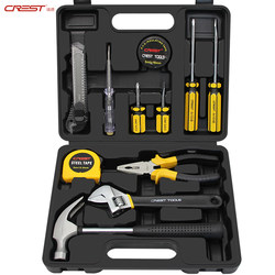 Tool Set Household Daily Repair Set Home Repair Hardware Vise Hammer Wrench Pliers Combination Box