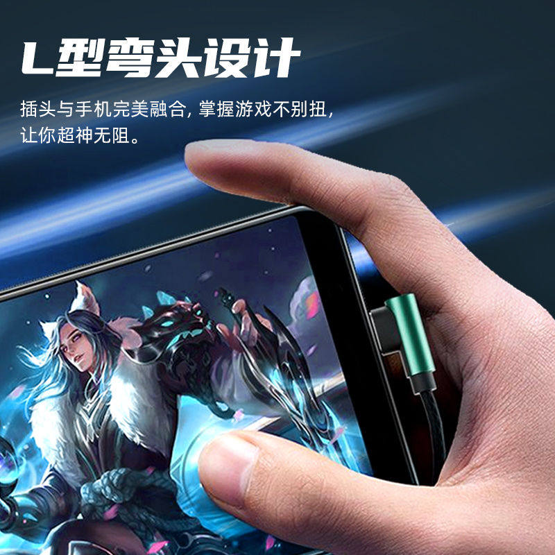 Gaming Headphones Wired In-Ear Typec Flat Port Suitable for Oppo Xiaomi Vivo Round Hole Universal Noise-Canceling Earbuds