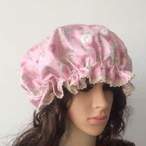 Handmade double-sided cotton Korean cute adult nightcap maternity hat Moon hat warm in autumn and winter