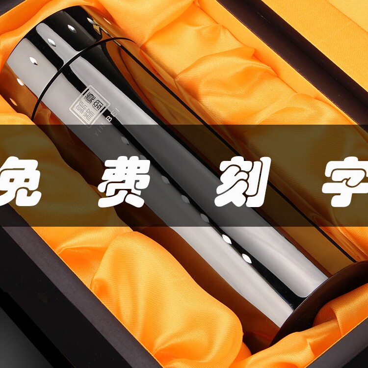 Sterling silver liner thermos cup male ladies high-end tea cup silver gift s999 silver water Cup lettering customization