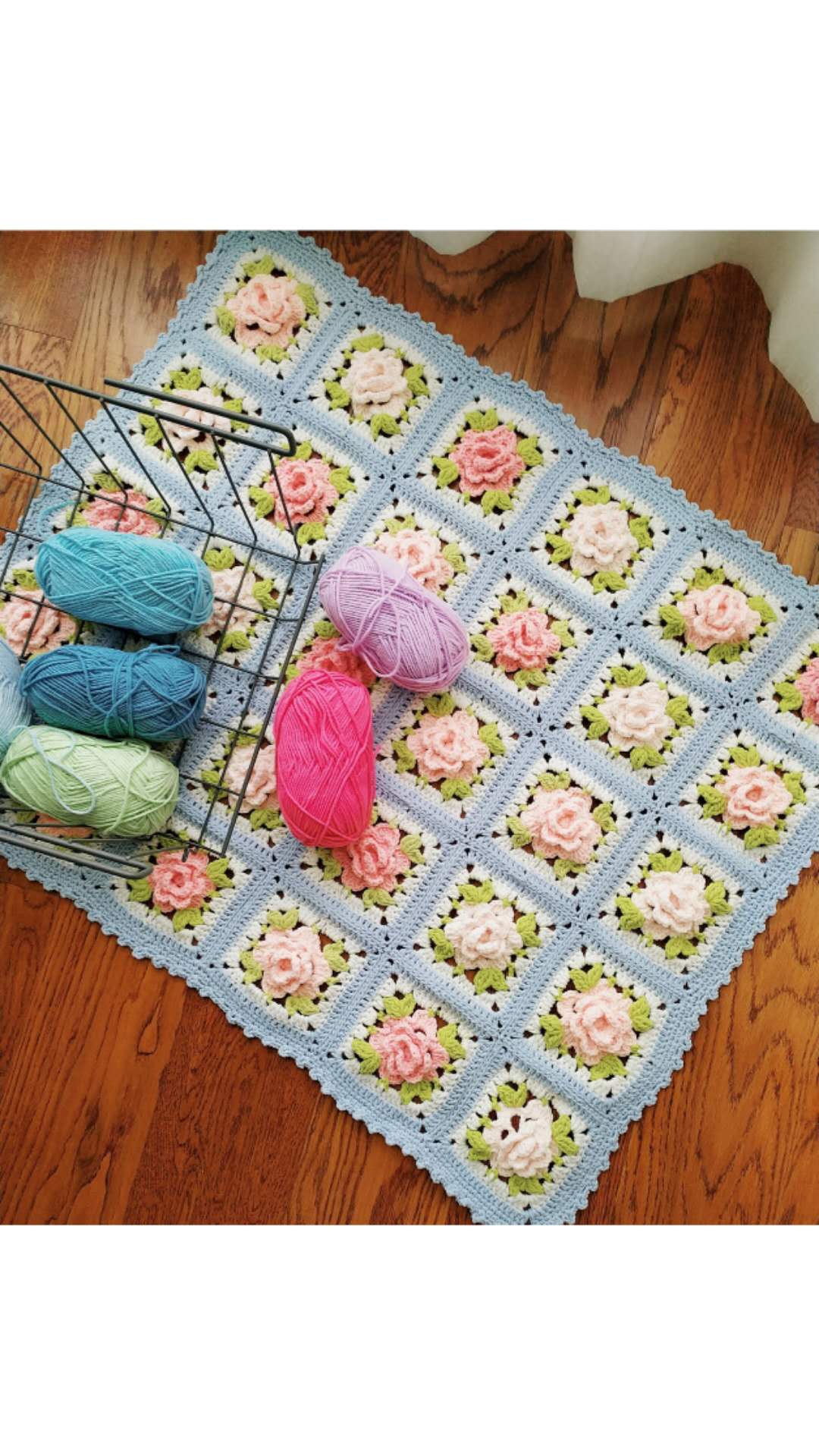 Handmade DIY móc hoa hồng chăn chăn giải trí chăn chăn điều hòa chăn nặng tay TV sofa khăn vải - Ném / Chăn chăn nỉ dày mùa đông