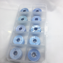 Light lake blue 402 sewing thread sapphire blue household sewing thread gray blue small thread box sky blue hand sewing thread