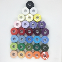 402 polyester sewing thread small roll household sewing thread strong handmade black and white color sewing thread to hand sewing needle