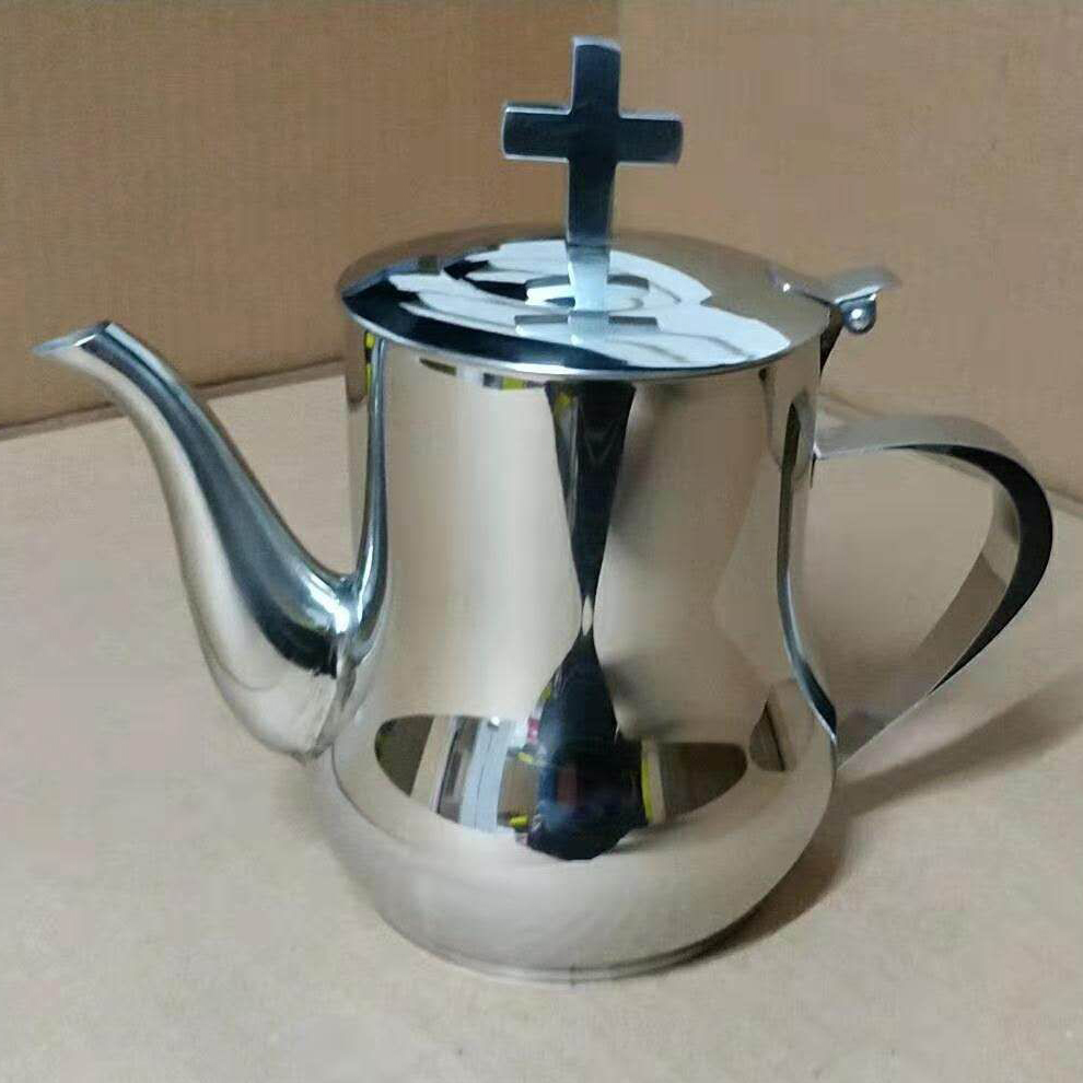 Church Holy Communion Stainless Steel Pot Wine Jug Saci Meal Kits Unleavening Cake Tray Snapping Cake