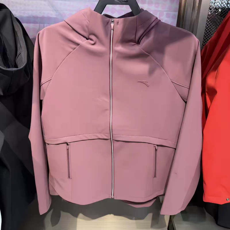 National Team's Same Style Anta Chn China Spring Jacket Women's Soft Shell Outdoor Water-Repellent Jacket 162617616