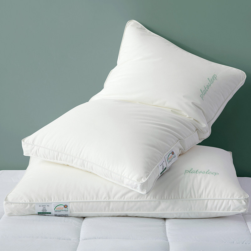Class A 60 full cotton hotel special pillow core 5 star Home Home Single Low Pillow Pair of Liner High-Taobao
