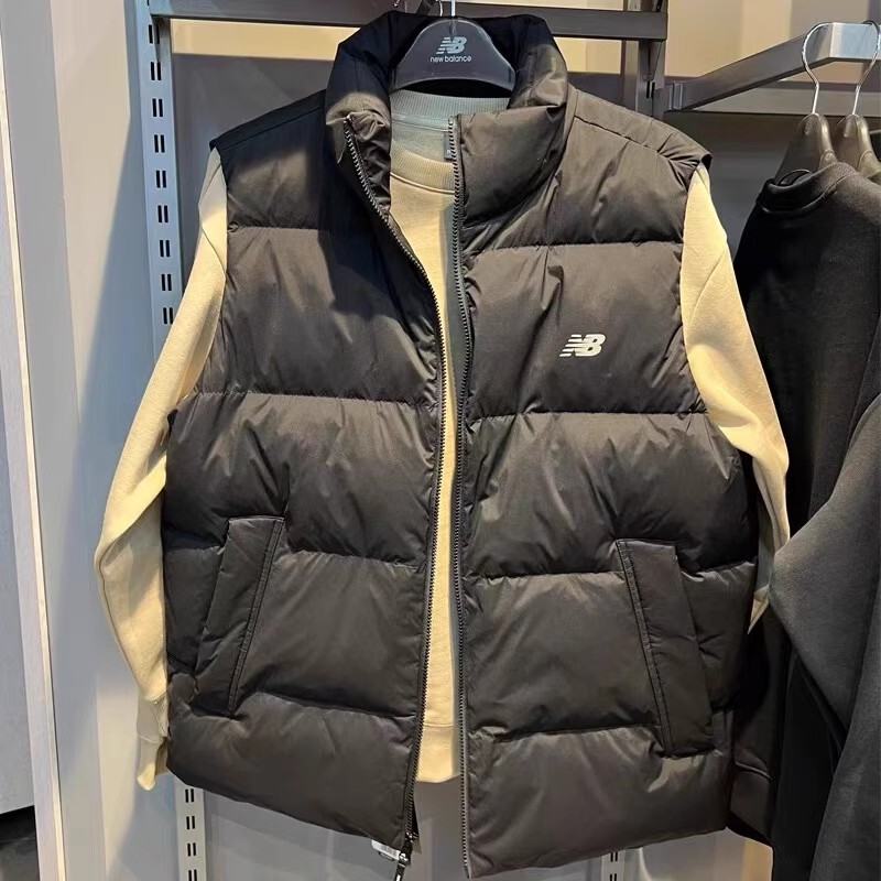 New Balance Nb Genuine Winter Stand-Up Collar Casual Windproof Warm down Vest