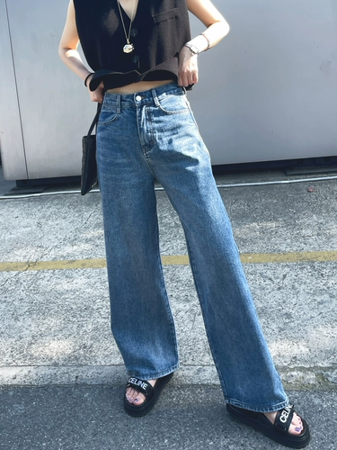 Весенние прямые свободные джинсы, (в наличии на складе), 2 цветов