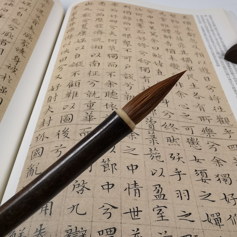 Han Pen Workshop Gift Box Store Boutique Landscape with small line of books Mie Fu painting Painting Landscape Brush