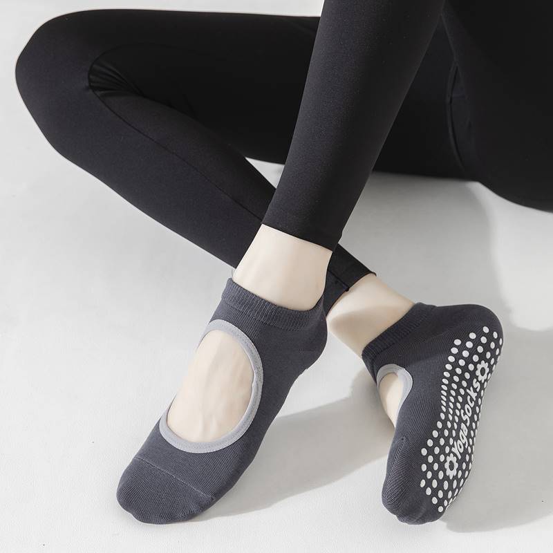 Professional Yoga Socks for Women, Non-Slip, Pure Cotton, Thin Summer Style, Non-Pilling, Pilates Indoor Sports Fitness Dance Socks