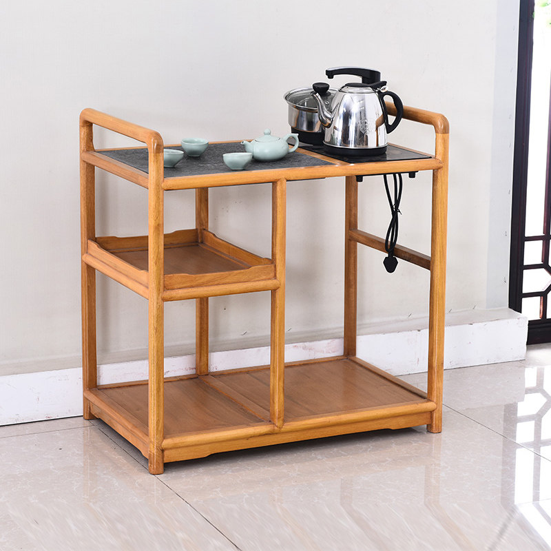 Red Wood Furniture Innate Gold Silk Nanwood Small Tea Table Solid Wood Edge A Few Corners A Few Balconies Chinese Minima Small Tea Table Square Tea Table Tea Table