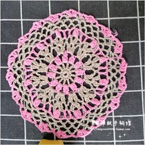 Tao elegant thread hand-woven hand hook multi-color splicing finished products can be customized DIY hand