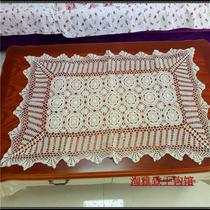 Tao elegant pure handmade crochet hook cotton lace hollow woven table mat tablecloth tablecloth tablecloth 23 colors customized