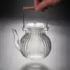 Chrysanthemum petal glass beam pot Kettle tea kettle High temperature tea pot set Household Kung Fu tea flower tea single pot