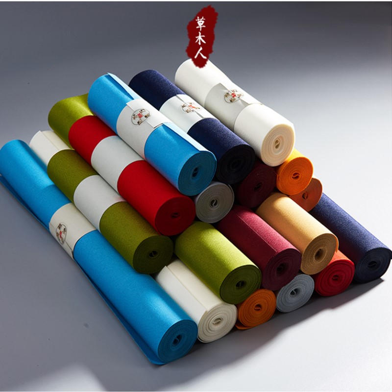 Grass Wood Man Waterproof Tea Cloth Tea Mat Art Zen table Flag cotton linen tea towel Hemp Cloth Tea Art Mat table cloth Tea Road accessories