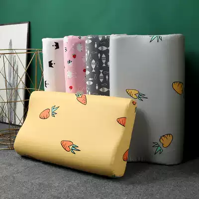 Pillow single with pillowcase children cervical memory pillow cute cartoon male and female student dormitory bed adult Pillow summer