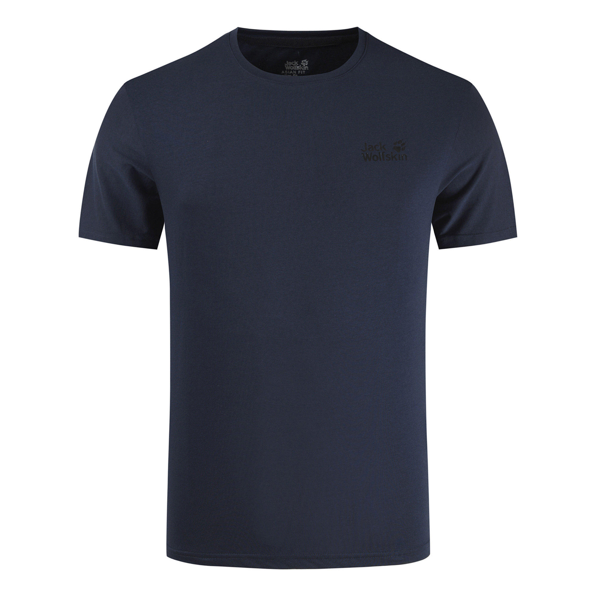 Wolf claw outdoor sports men's pure cotton T-shirt sucking breathable micro-bomb fast dry round collar short sleeves