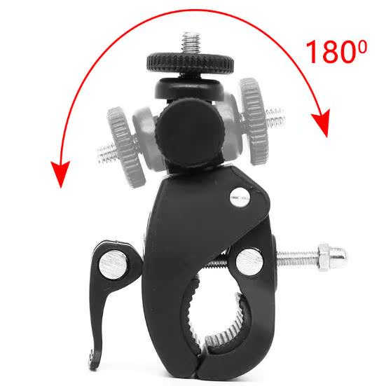 Handheld ba trục augmentation đoạn đầu điện thoại cố định, điện thoại di động chuyển hướng xe đạp phóng nhanh bên xe đạp chụp ảnh - Phụ kiện điện thoại di động ốp lưng a31