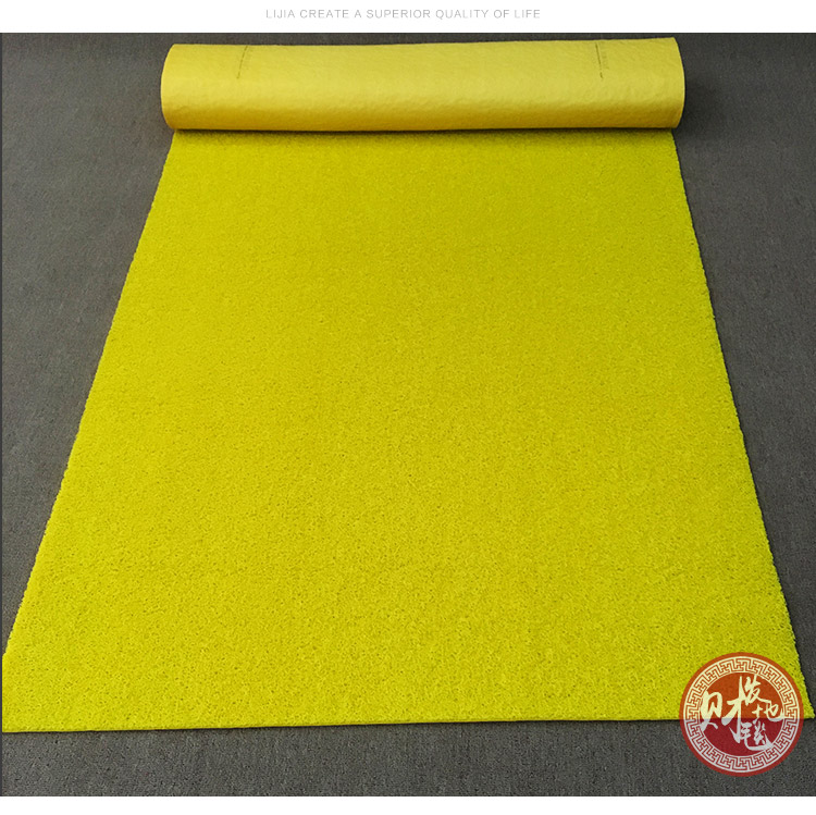 3a nhựa PVC quay mat dày lên thang máy cửa mat khách sạn chào đón không trượt thảm đỏ không thấm nước có thể được cắt