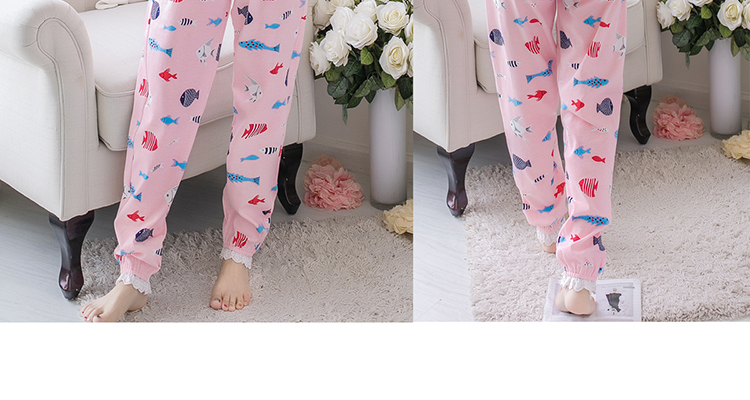 Với bộ đồ ngủ độn ngực nữ mùa xuân và mùa thu cotton dài tay phiên bản Hàn Quốc của những bộ đồ công sở ngọt ngào cỡ lớn phù hợp với mùa thu đông có thể mặc đồ ngủ nữ quần áo ngắn