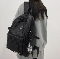 French SANDRO IFASHION backpack female college student Japanese backpack middle school student high school waterproof schoolbag