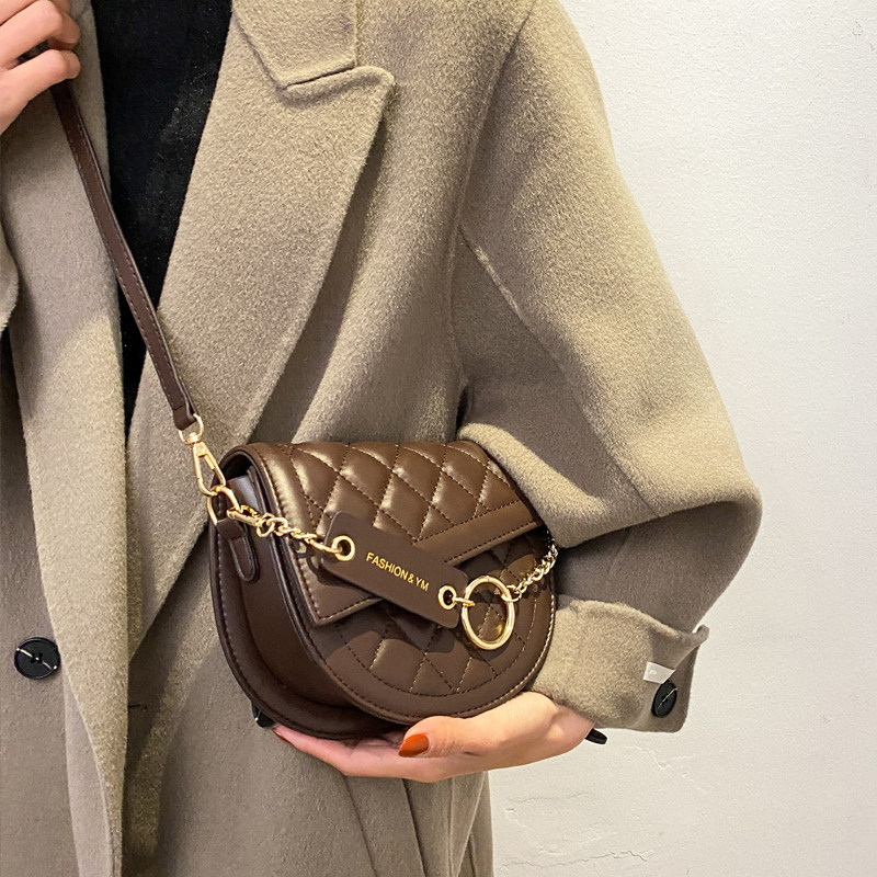 France SANDRO IFASHION small bag women 2022 new all-match shoulder bag soft leather messenger bag mobile phone