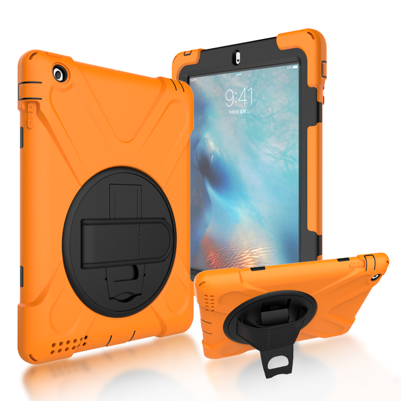 Bao da cũ Apple iPad2 / 3/4 nắp silicon Drop Bao da máy tính bảng 9,7 inch A1458 - Phụ kiện máy tính bảng giá đỡ ipad để bàn