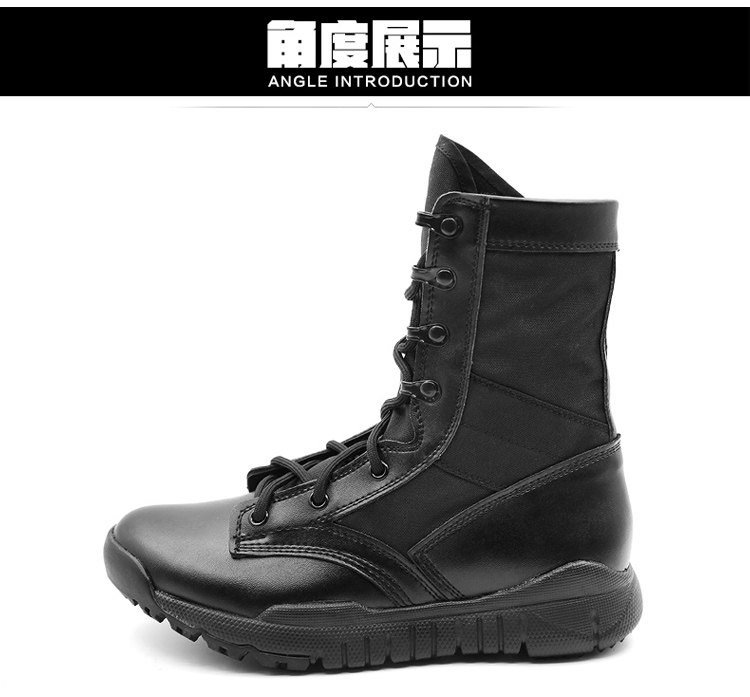 Bottes militaires pour homme - amortissement - Ref 1398403 Image 9