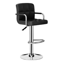 Bar chair household light luxury high stool lifting swivel bar chair cashier high chair back bar stool commercial