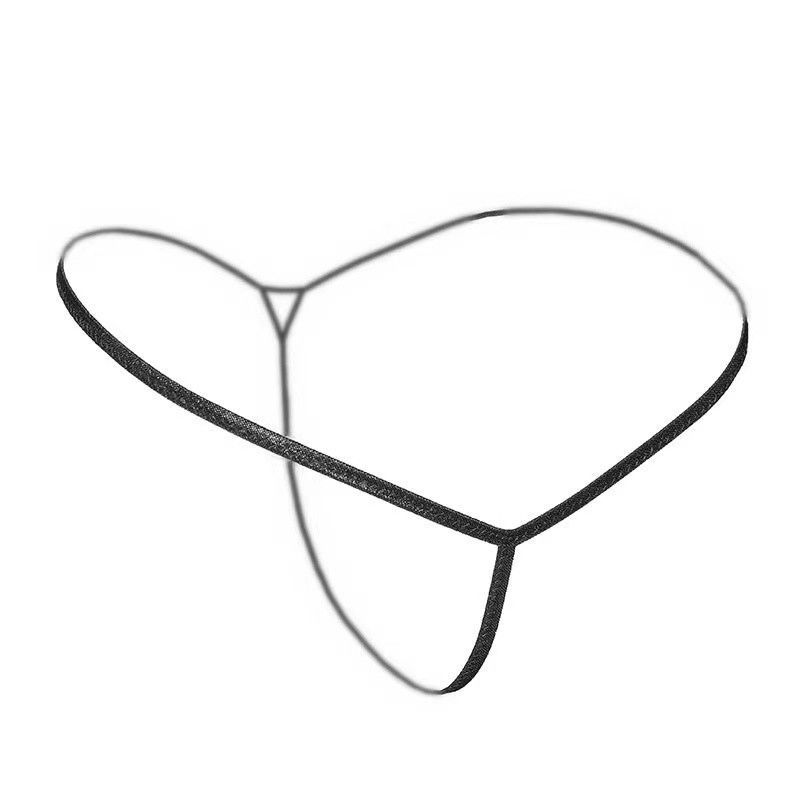 A String Thong T-Back Panties Plus Size Extremely Small Ultra-Thin High Elasticity Women's Underwear ins Style Panties with Personality