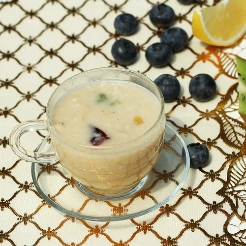 骏晴晴 Фруктовая овсянка 500G Независимая небольшая сумка Здоровый питательный завтрак замена фруктов - это еда от имени пищи