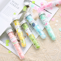 Soap chips travel portable bottle disposable soap chips childrens small soap Paper mini Petal Wash hand