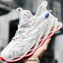 Old Father Ins Men Shoes 100 Hitch Wave Shoes Sports Casual Little White Running Damping Type Full Sole Air Cushion Popcorn Rice Flowers