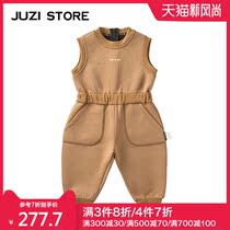  JUZI STORE CHILDRENs clothing 2019 spring air layer basic one-piece unisex boys and girls 1833534