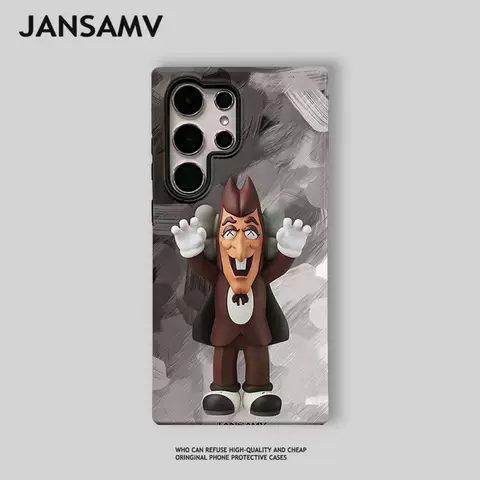 KAWS Dracula Trendy Fashionable Anti-Fall Phone Case Galaxy S24, Galaxy S24 Plus, Galaxy S24 Ultra, Galaxy S23, Galaxy S23 Plus, Galaxy S23 Ultra, Galaxy S22, Galaxy S22 Plus, Galaxy S22 Ultra