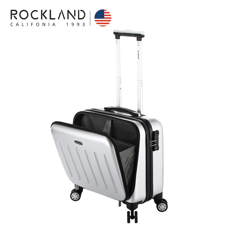 American Rockland trolley case 16 inch universal wheel luggage suitcase men and women boarding case