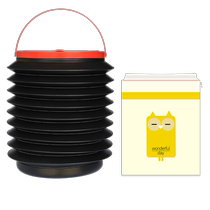 Folding car wash bucket car-specific multi-functional portable car-mounted retractable outdoor fishing car retractable large capacity