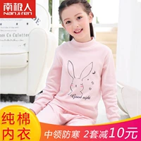 Trẻ em ở Nam Cực mặc đồ lót trẻ em đặt quần áo cotton cho bé gái quần áo bé gái