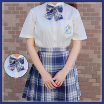 Girls school uniform set middle school students uniform short-sleeved college style big children children Shenzhen junior high school autumn dress dress clothes